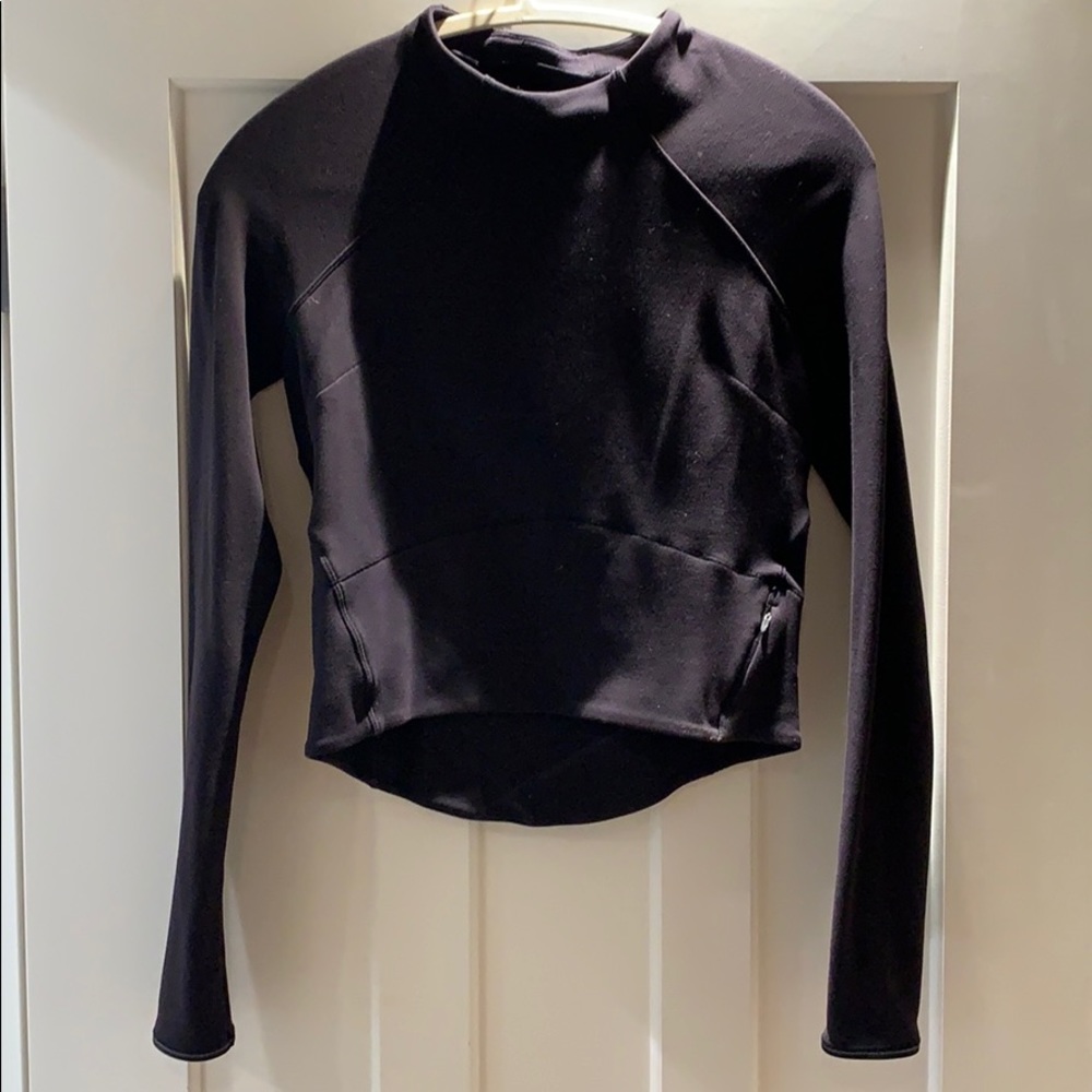 lululemon cropped sweatshirt